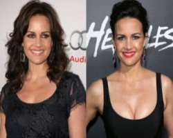 Carla Gugino before surgery